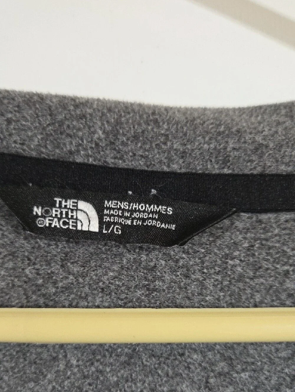 The North Face Men's Heather Gray Quarter-Zip Performance Pullover